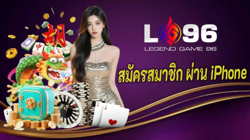 สมัครสมาชิก LG96 ผ่าน iPhone